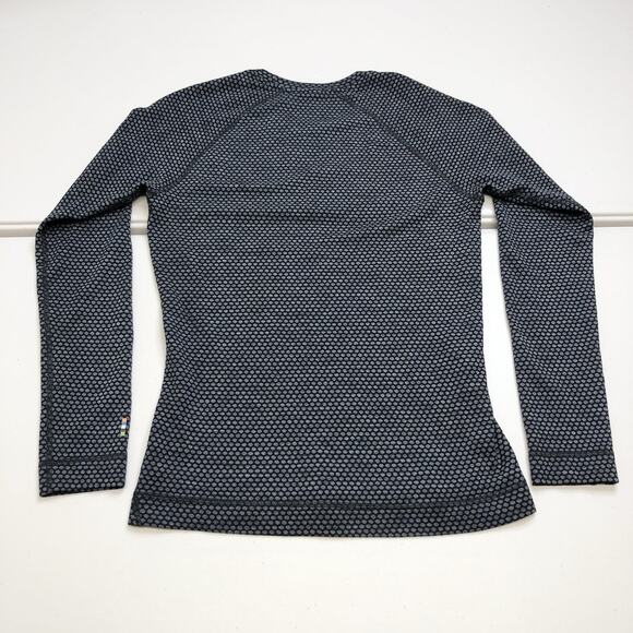 Smartwool Merino Wool 250 Base Layer Crew Shirt Women’s Medium Gray Long Sleeve - Picture 11 of 11